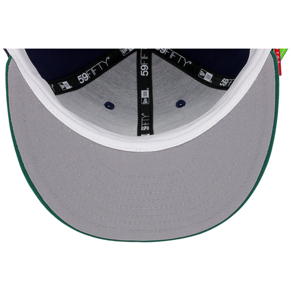 Milwaukee Brewers MLB Retro Classic 59FIFTY Light Navy/Green
