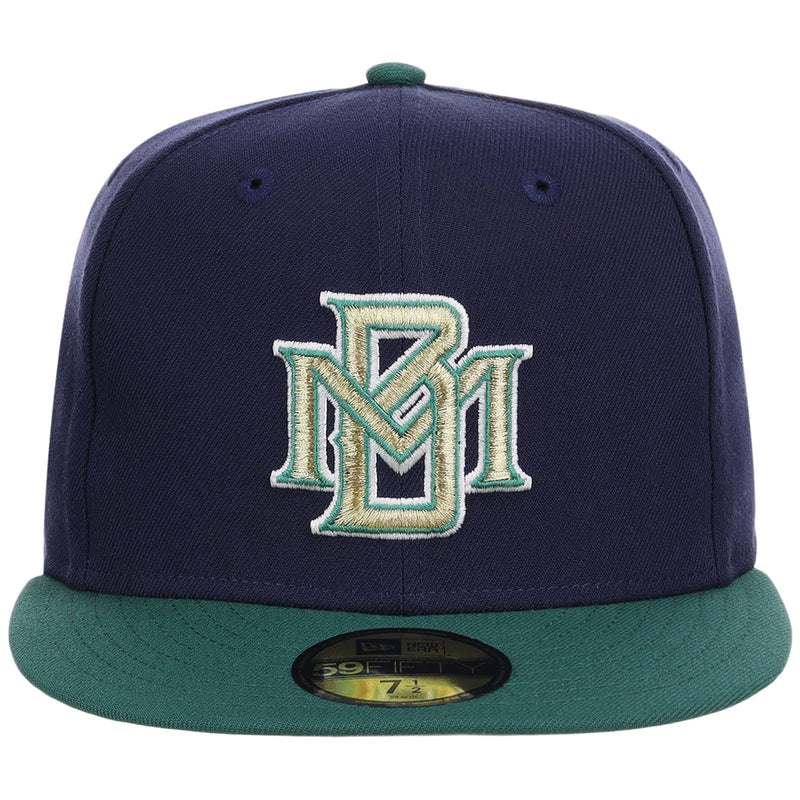 Milwaukee Brewers MLB Retro Classic 59FIFTY Light Navy/Green