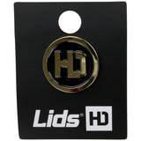 Lids Hat Drop Logo Pin Gold/Black
