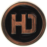 Lids Hat Drop Logo Pin Gold/Black
