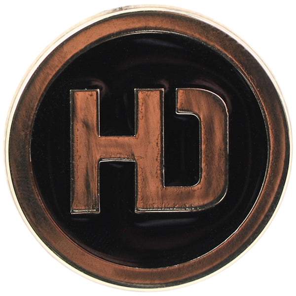 Lids Hat Drop Logo Pin Gold/Black