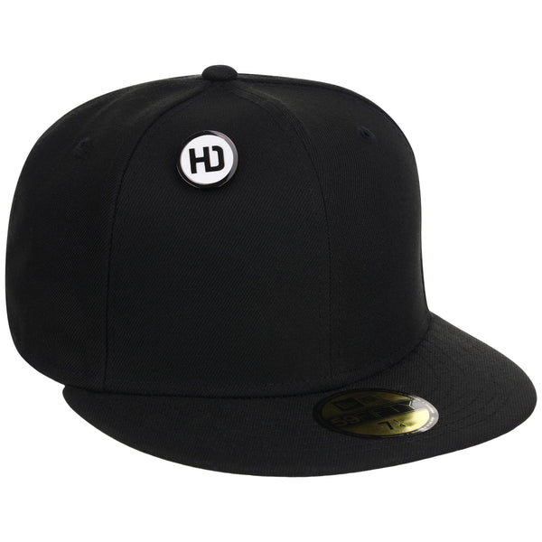 Lids Hat Drop Logo Pin Black/White