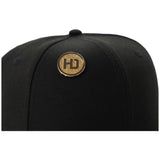 Lids Hat Drop Logo Pin Black/Gold Glitter