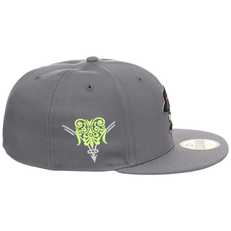 Inland Empire 66ers MiLB Desert Rave 59FIFTY Dark Grey