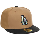 Los Angeles Dodgers MLB Desert Rave 59FIFTY Wheat