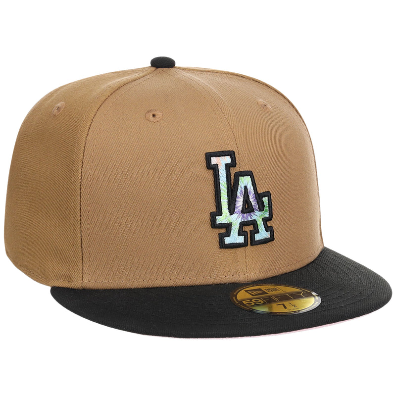 Los Angeles Dodgers MLB Desert Rave 59FIFTY Wheat