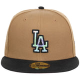 Los Angeles Dodgers MLB Desert Rave 59FIFTY Wheat