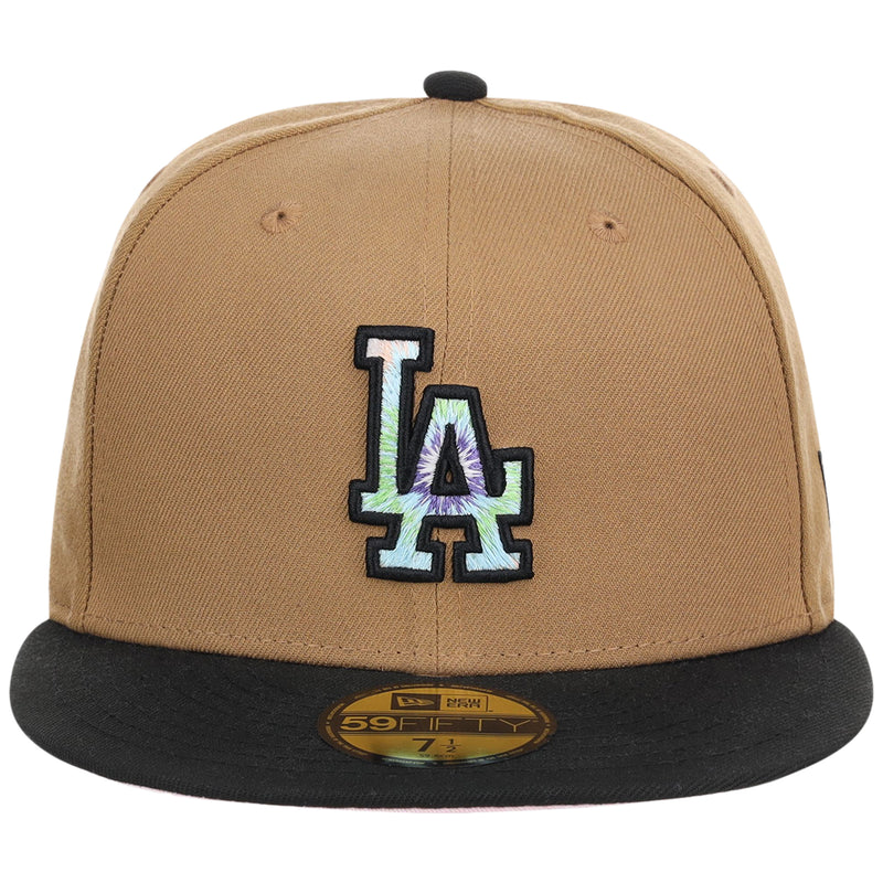 Los Angeles Dodgers MLB Desert Rave 59FIFTY Wheat