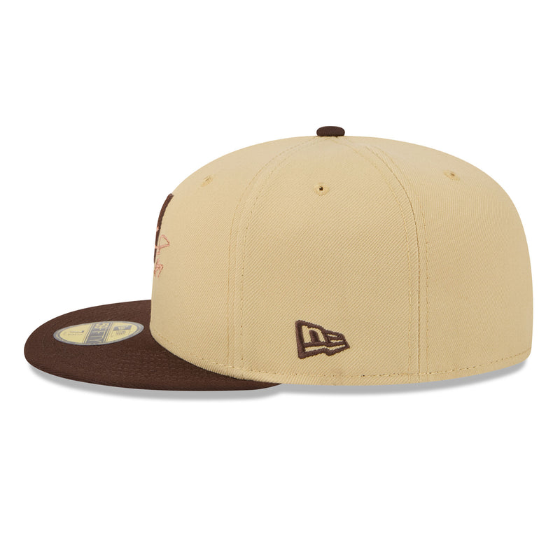 wonderland ／Copper cap／ BROWN Texas Rangers MLB Enshrined 59FIFTY 'Ivan Rodriguez