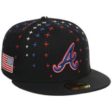 Atlanta Braves MLB Fireworks 59FIFTY