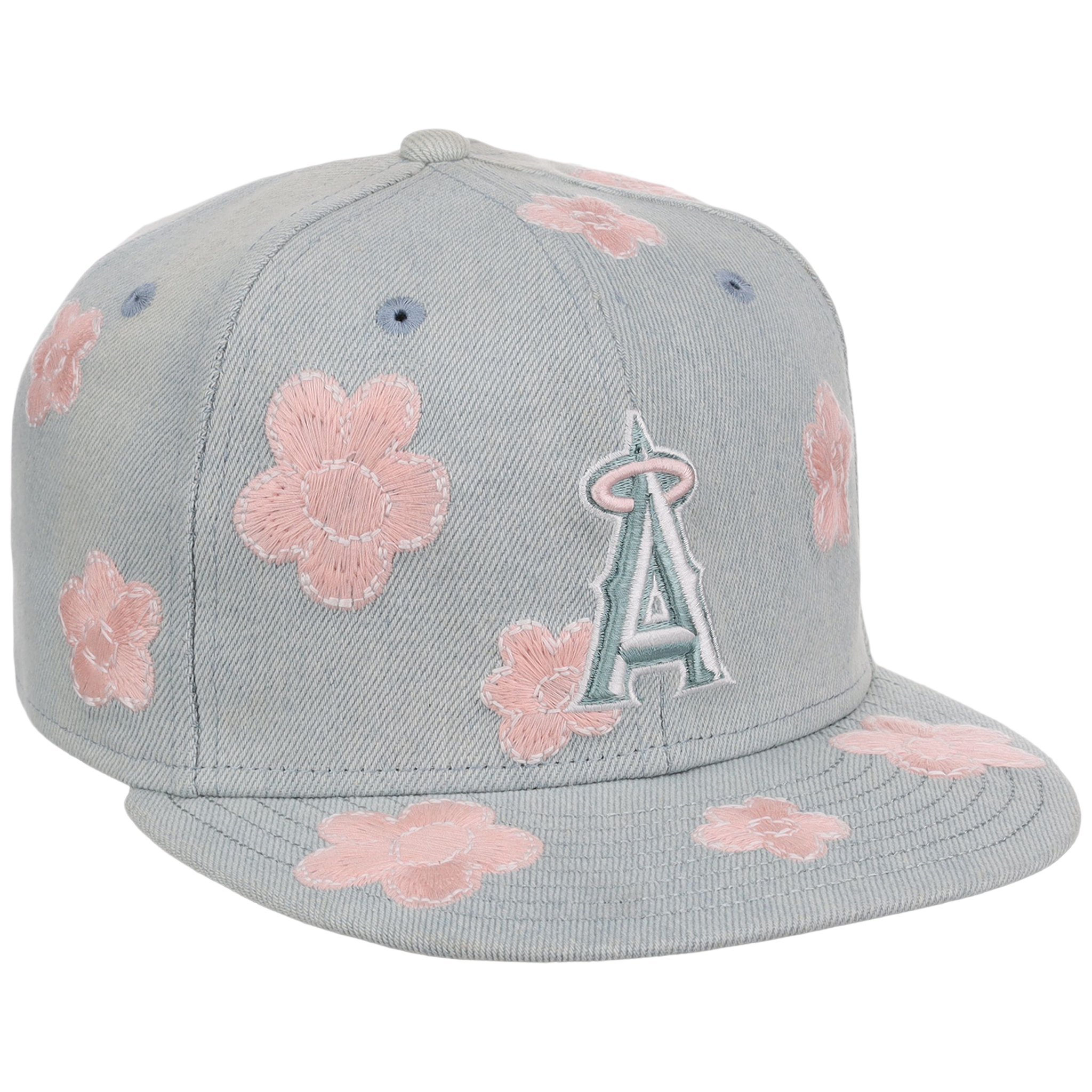 Anaheim Angels MLB Denim Flower New Era 59FIFTY