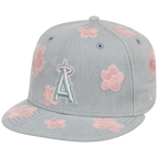 Anaheim Angels MLB Denim Flower New Era 59FIFTY