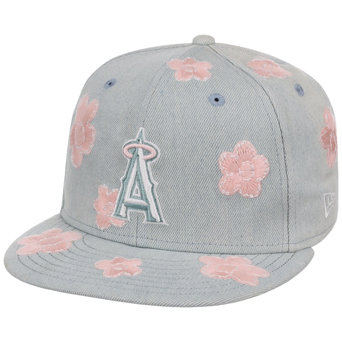Anaheim Angels MLB Denim Flower New Era 59FIFTY