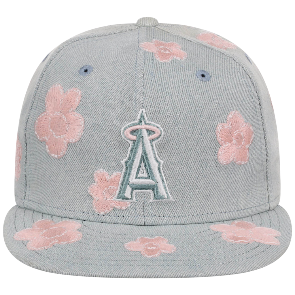Anaheim Angels MLB Denim Flower New Era 59FIFTY