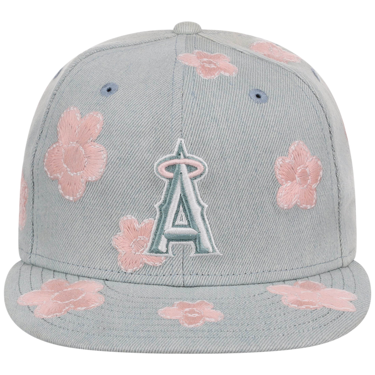 Anaheim Angels MLB Denim Flower New Era 59FIFTY