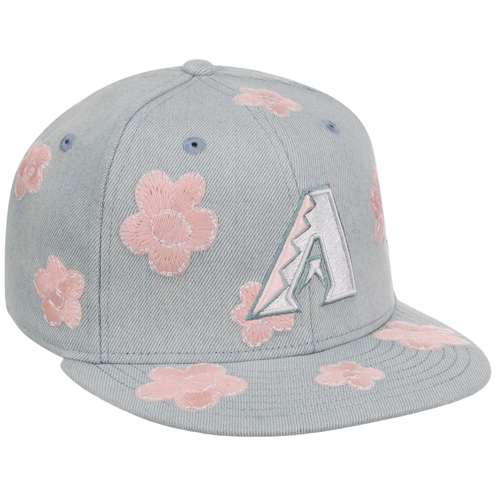 Arizona Diamondbacks MLB Denim Flower New Era 59FIFTY