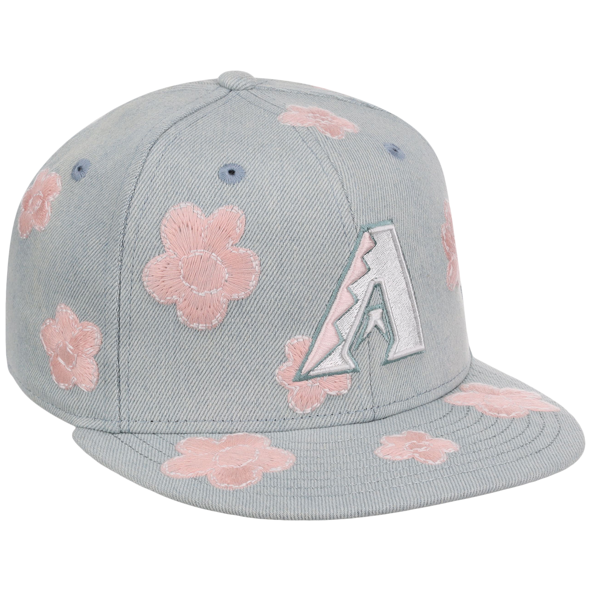 Arizona Diamondbacks MLB Denim Flower New Era 59FIFTY