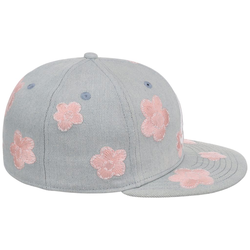 Atlanta Braves MLB Denim Flower New Era 59FIFTY