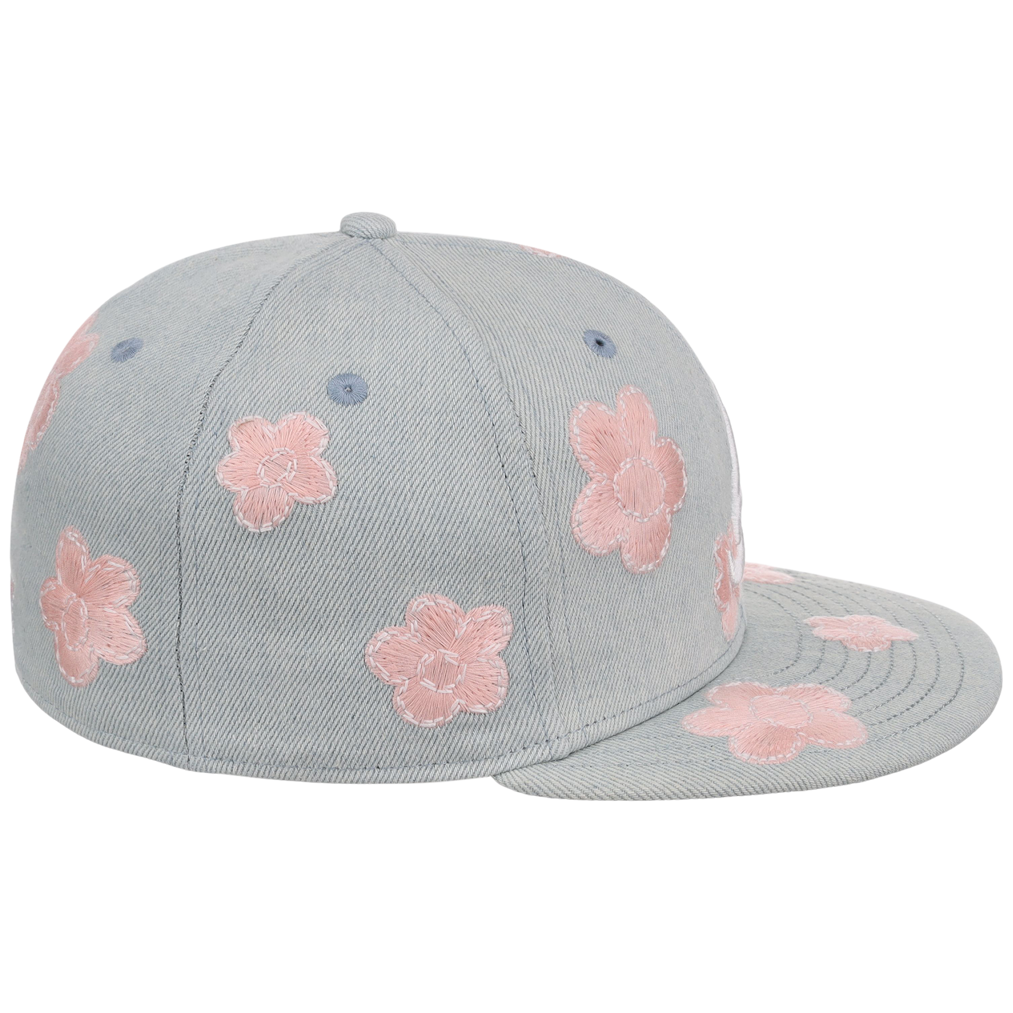 Atlanta Braves MLB Denim Flower New Era 59FIFTY