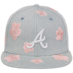 Atlanta Braves MLB Denim Flower New Era 59FIFTY