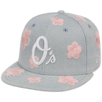 Baltimore Orioles MLB Denim Flower New Era 59FIFTY
