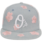 Baltimore Orioles MLB Denim Flower New Era 59FIFTY