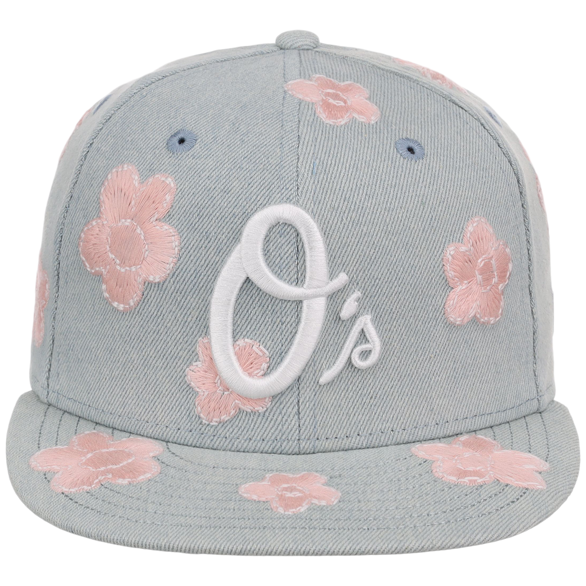 Baltimore Orioles MLB Denim Flower New Era 59FIFTY