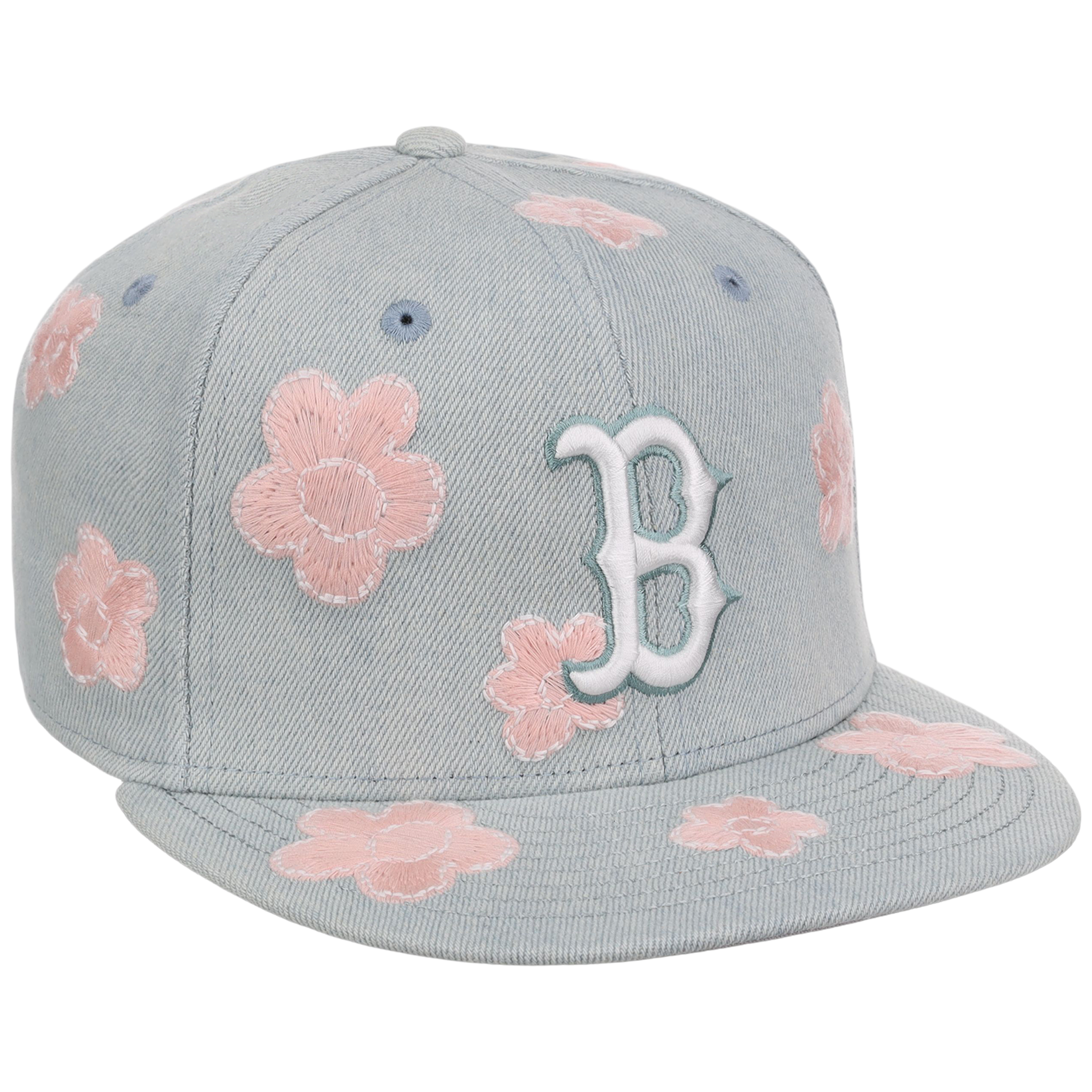 Boston Red Sox MLB Denim Flower New Era 59FIFTY