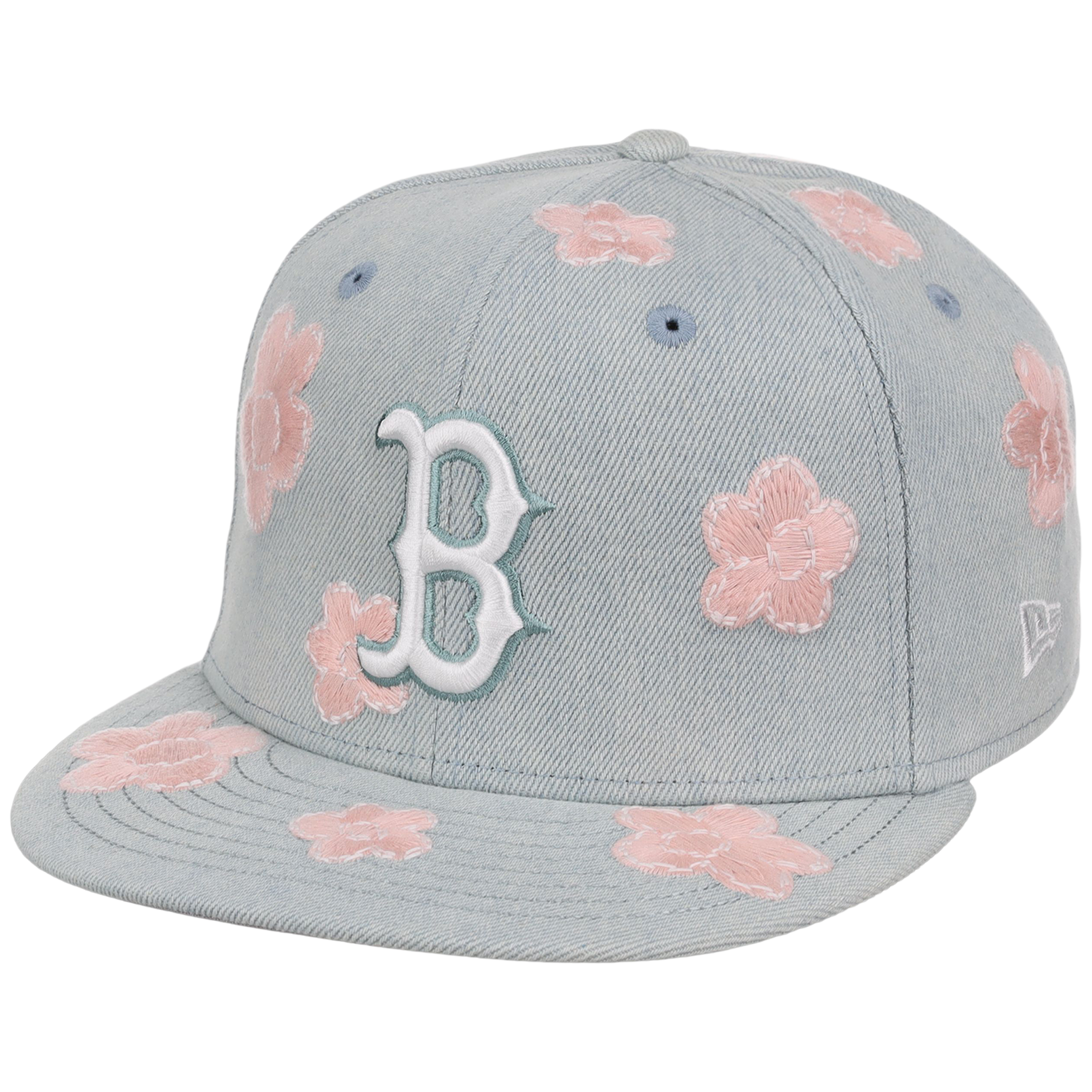 Boston Red Sox MLB Denim Flower New Era 59FIFTY