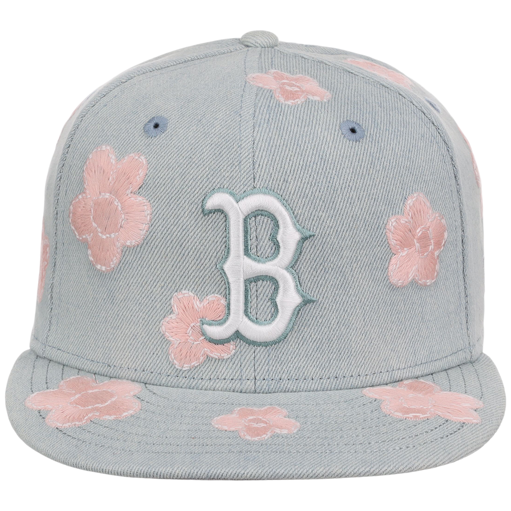 Boston Red Sox MLB Denim Flower New Era 59FIFTY