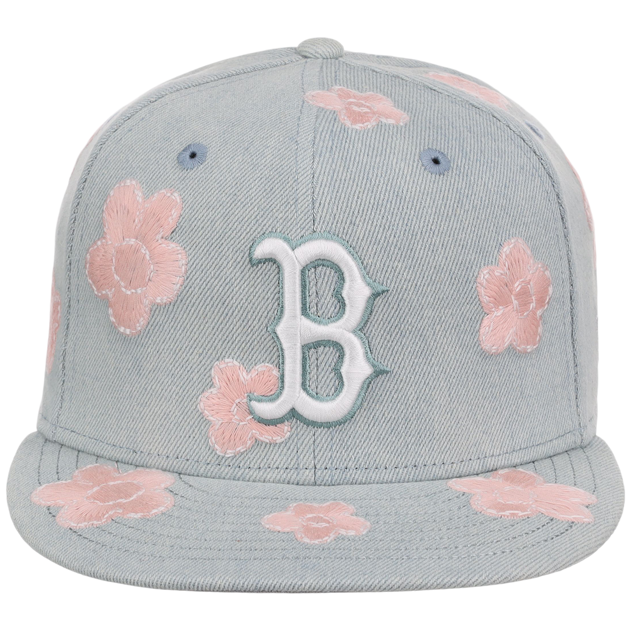 Boston Red Sox MLB Denim Flower New Era 59FIFTY