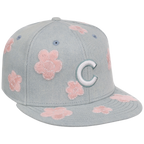 Chicago Cubs MLB Denim Flower New Era 59FIFTY