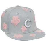 Chicago Cubs MLB Denim Flower New Era 59FIFTY