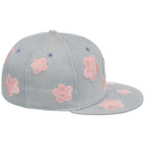 Chicago Cubs MLB Denim Flower New Era 59FIFTY