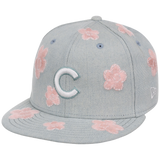 Chicago Cubs MLB Denim Flower New Era 59FIFTY