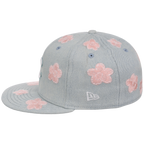 Chicago Cubs MLB Denim Flower New Era 59FIFTY