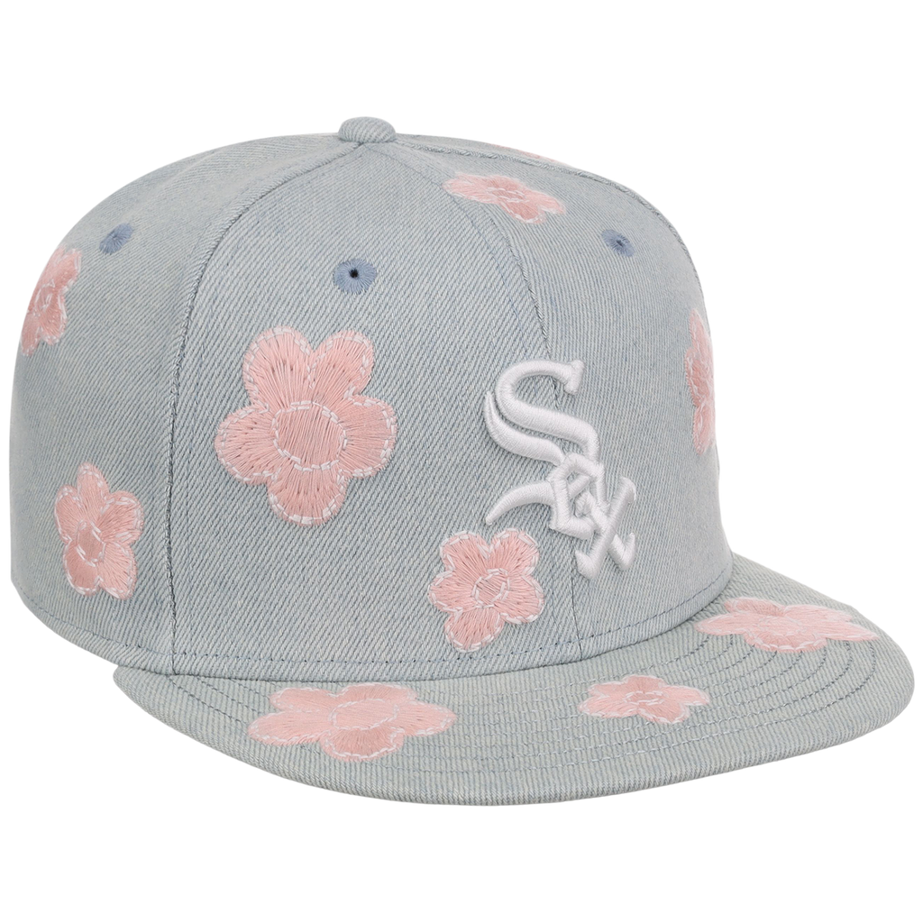 Chicago White Sox MLB Denim Flower New Era 59FIFTY