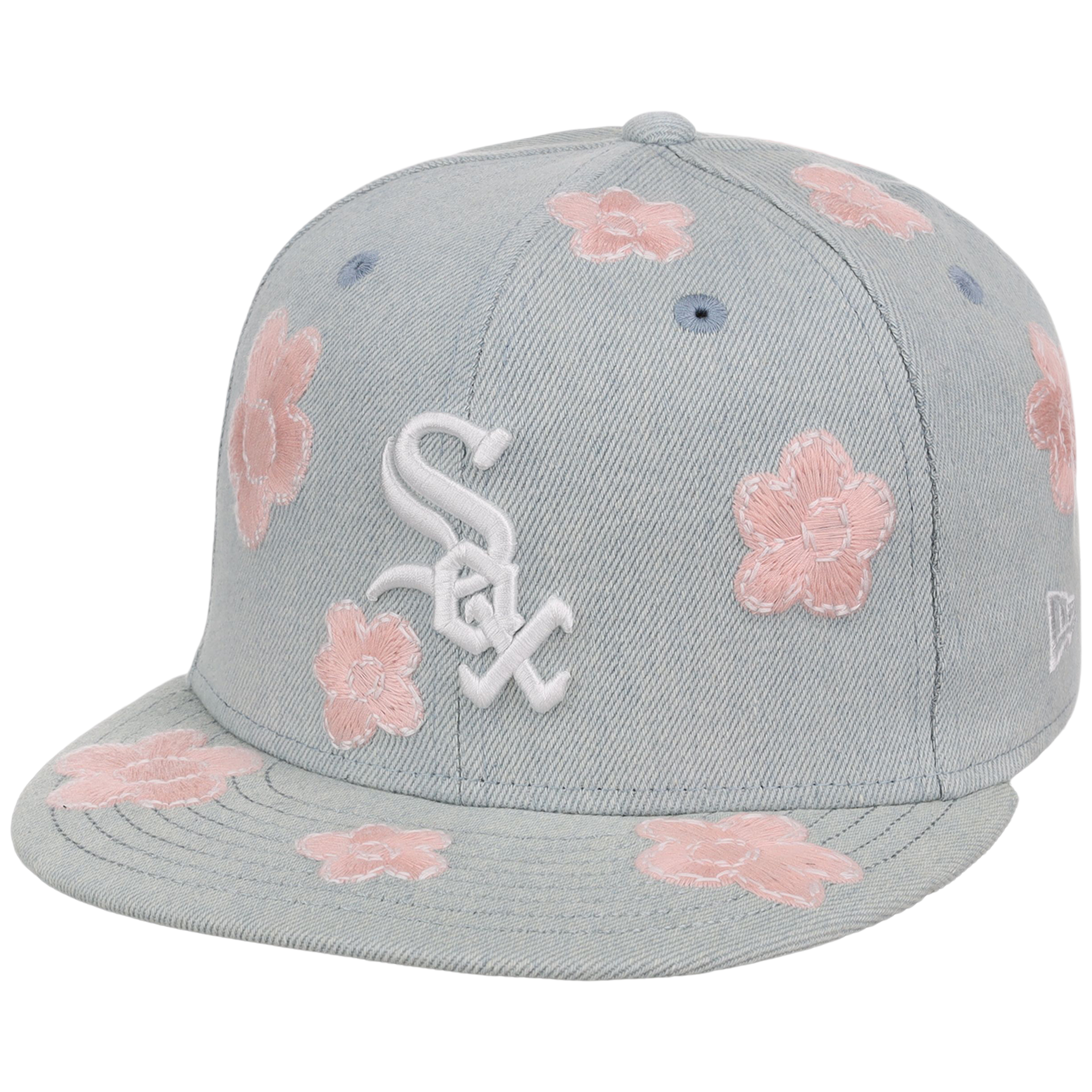 Chicago White Sox MLB Denim Flower New Era 59FIFTY