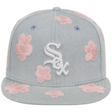 Chicago White Sox MLB Denim Flower New Era 59FIFTY