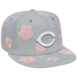 Cincinnati Reds MLB Denim Flower New Era 59FIFTY