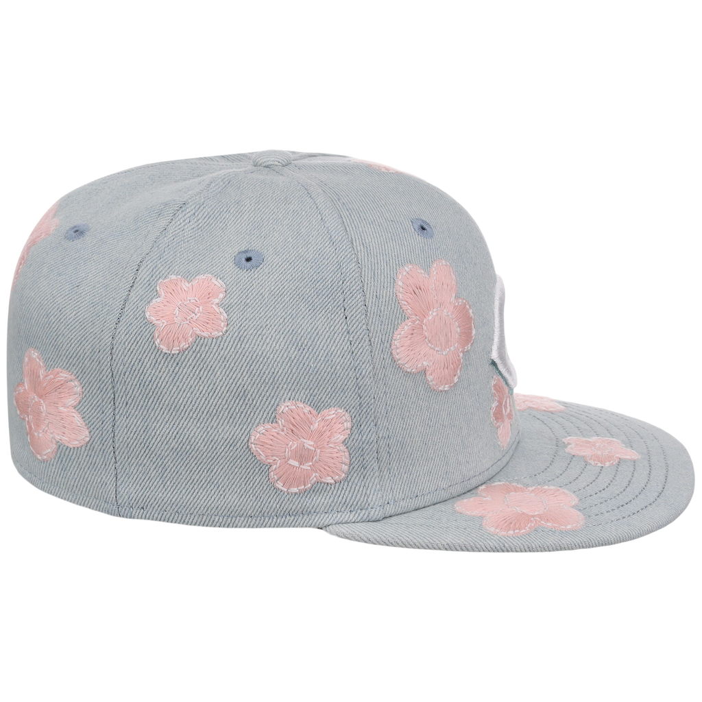 Cincinnati Reds MLB Denim Flower New Era 59FIFTY