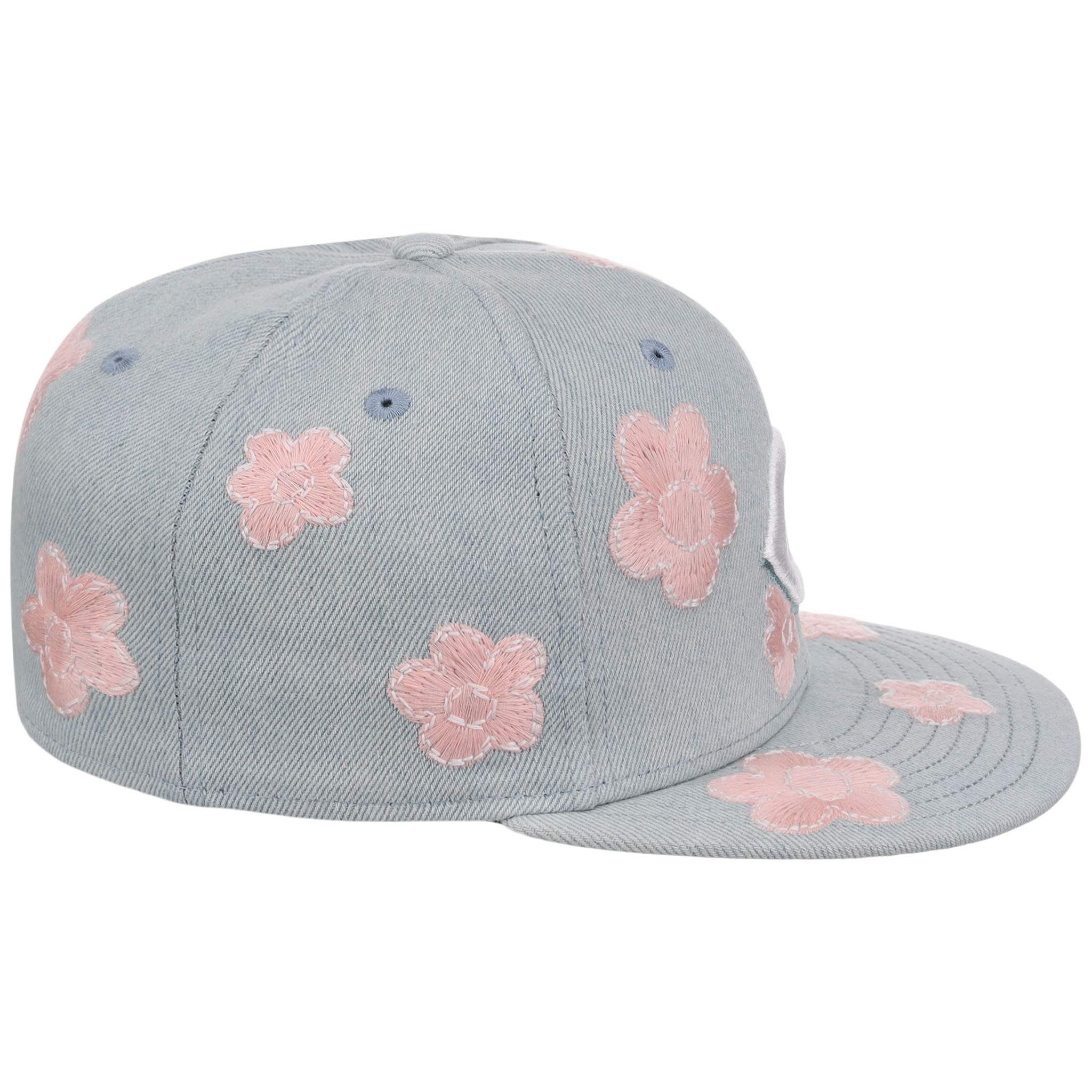 Cincinnati Reds MLB Denim Flower New Era 59FIFTY