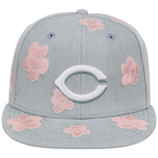 Cincinnati Reds MLB Denim Flower New Era 59FIFTY