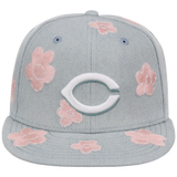 Cincinnati Reds MLB Denim Flower New Era 59FIFTY