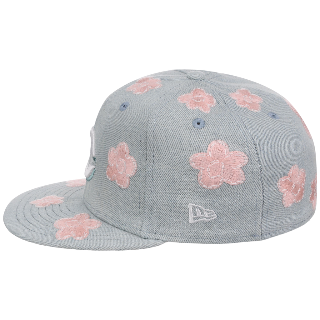 Cincinnati Reds MLB Denim Flower New Era 59FIFTY