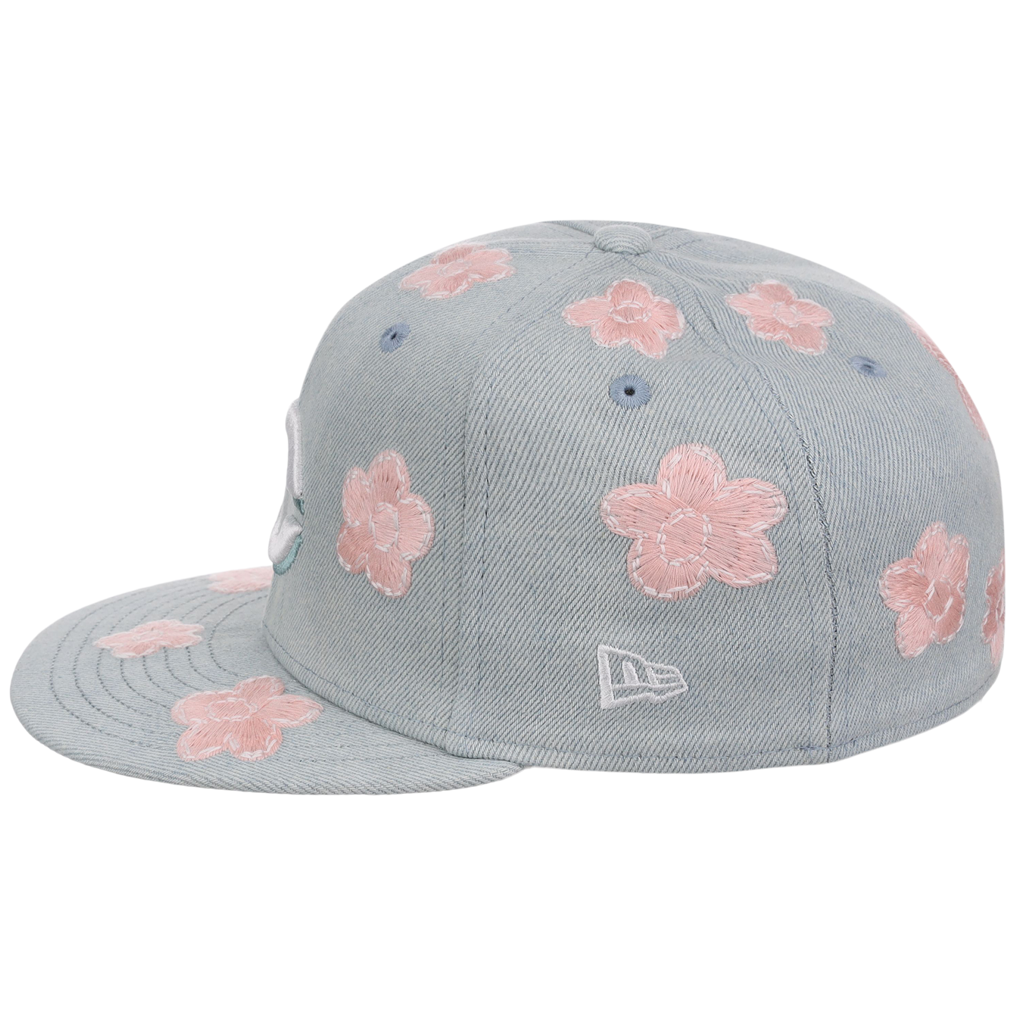 Cincinnati Reds MLB Denim Flower New Era 59FIFTY