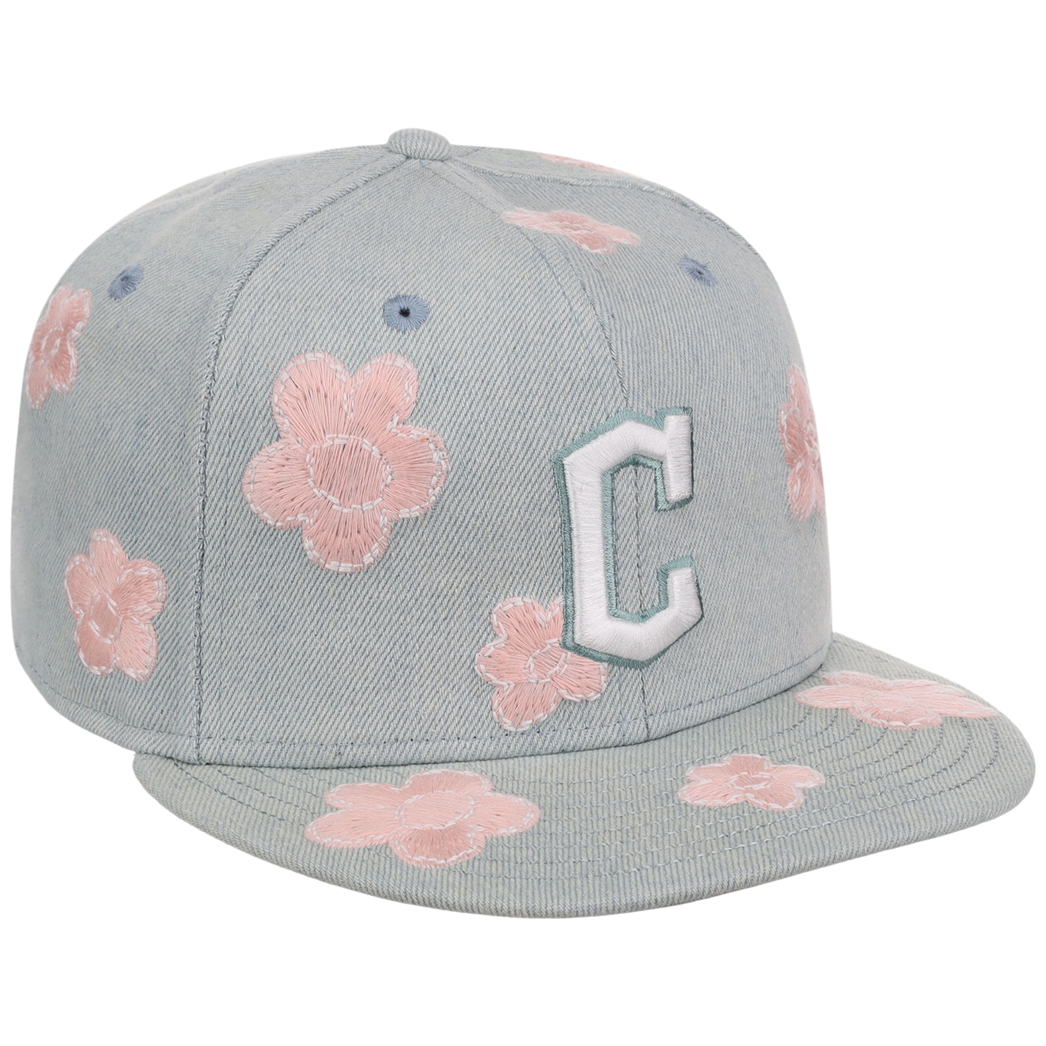 Cleveland Guardians MLB Denim Flower New Era 59FIFTY