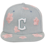 Cleveland Guardians MLB Denim Flower New Era 59FIFTY
