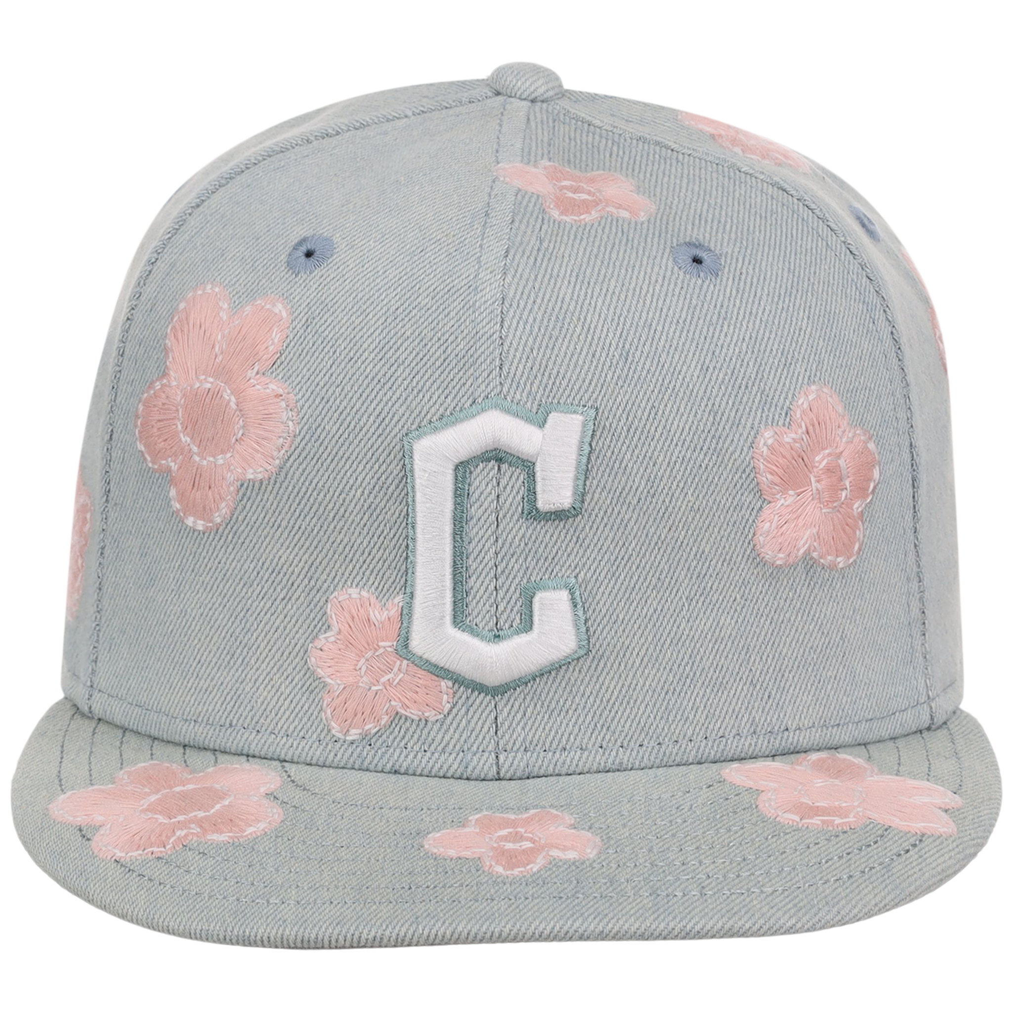 Cleveland Guardians MLB Denim Flower New Era 59FIFTY