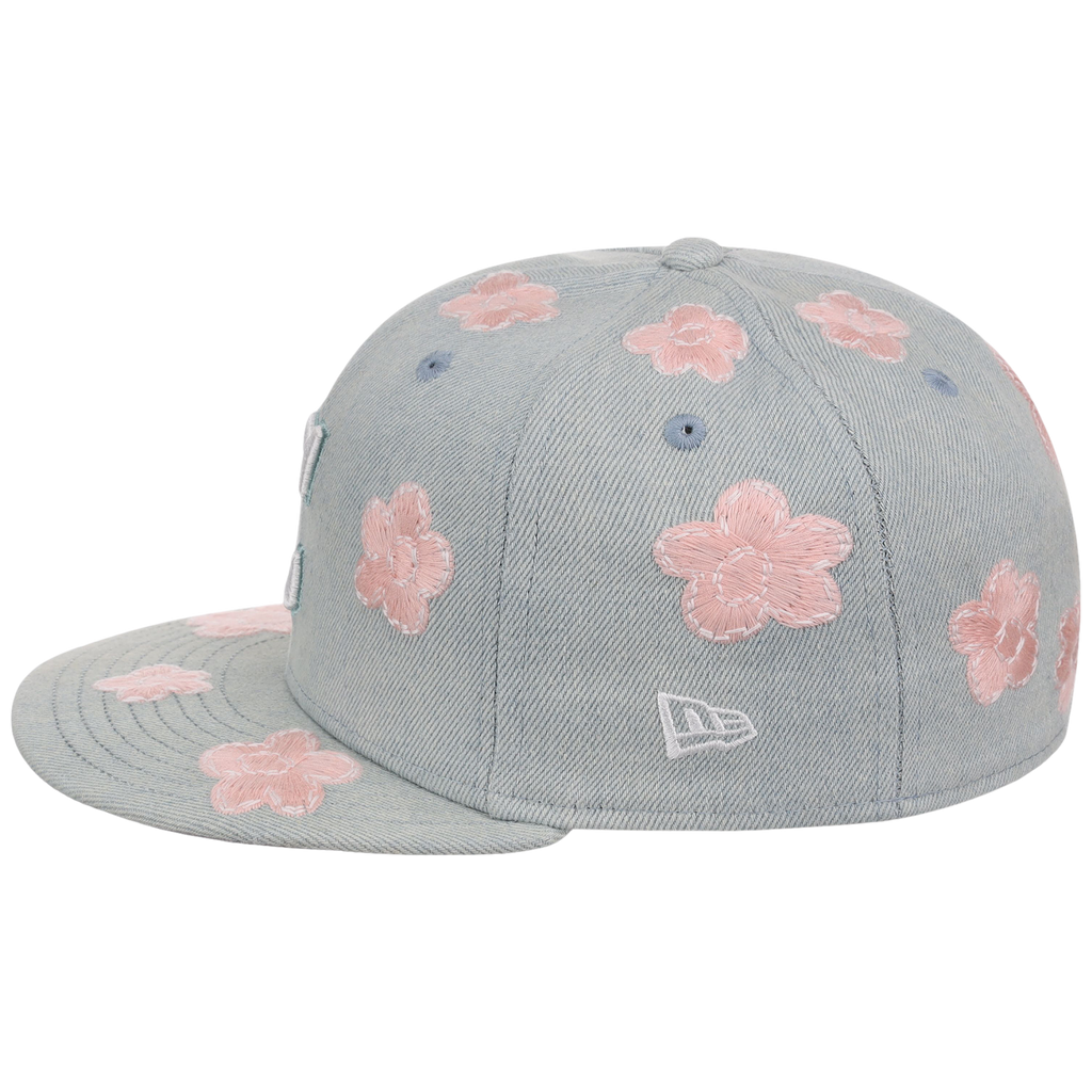 Cleveland Guardians MLB Denim Flower New Era 59FIFTY